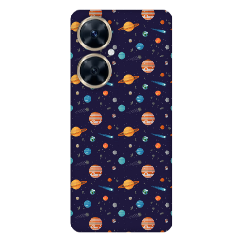 Huawei Nova 11i Planets Transparent Silicone TPU Θήκη