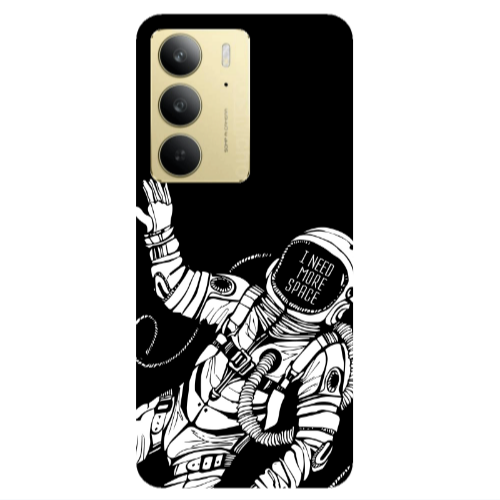 Realme C 75 I need more space Transparent Silicone TPU Θήκη