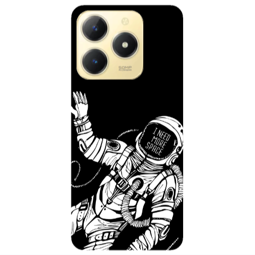 Realme C61 I need more space Transparent Silicone TPU Θήκη