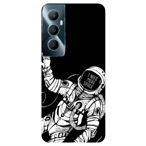 Realme C65 I need more space Transparent Silicone TPU Θήκη