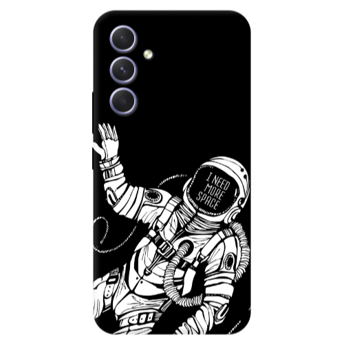 Samsung A56 I need more space Transparent Silicone TPU Θήκη