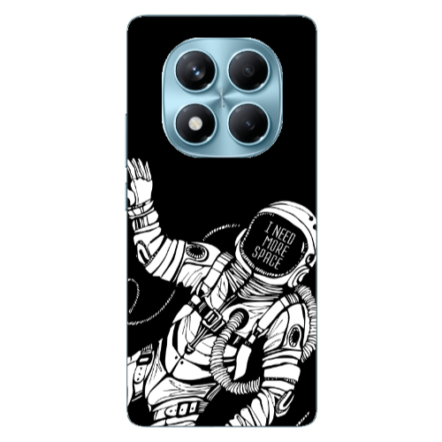 Xiaomi Redmi Note 14 Pro I need more space Transparent Silicone TPU Θήκη