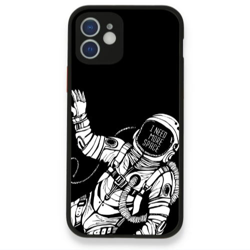 Apple iPhone 12 I need more space Black Glossy Θήκη