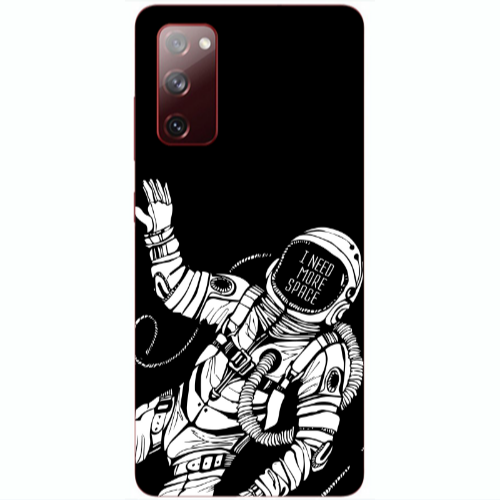 Samsung S20 FE I need more space Transparent Silicone TPU Θήκη