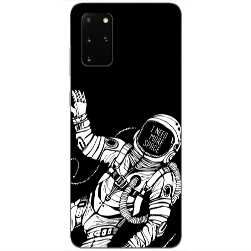 Samsung S20 Plus I need more space Transparent Silicone TPU Θήκη