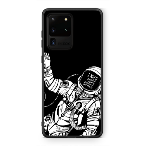 Samsung S20 Ultra I need more space Black Glossy Θήκη