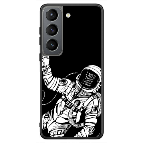 Samsung S21 Ultra I need more space Black Glossy Θήκη