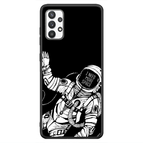 Samsung A13 4G I need more space Black Glossy Θήκη