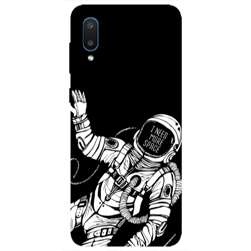 Samsung A02 I need more space Transparent Silicone TPU Θήκη