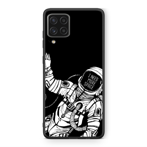 Samsung A22 4G I need more space Black Glossy Θήκη