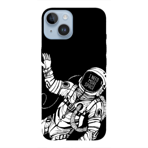 Apple iPhone 14 Plus I need more space Transparent Silicone TPU Θήκη
