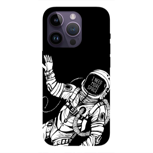 Apple iPhone 14 Pro  I need more space Transparent Silicone TPU Θήκη