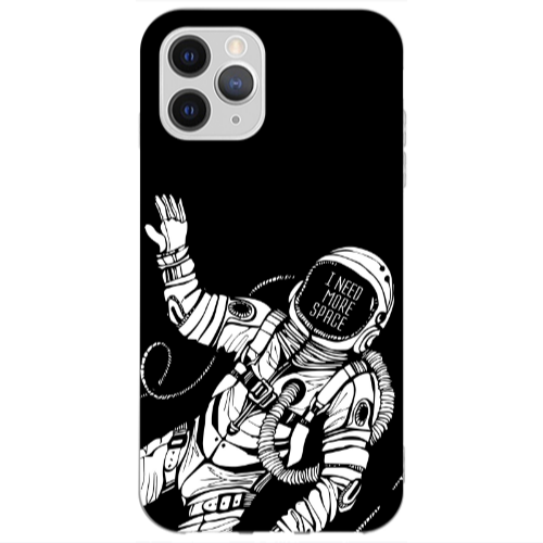 Apple iPhone 13 Pro I need more space Transparent Silicone TPU Θήκη