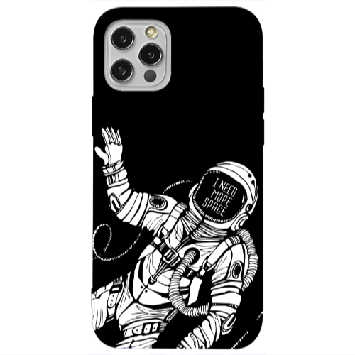 Apple iPhone 12 Pro I need more space Transparent Silicone TPU Θήκη
