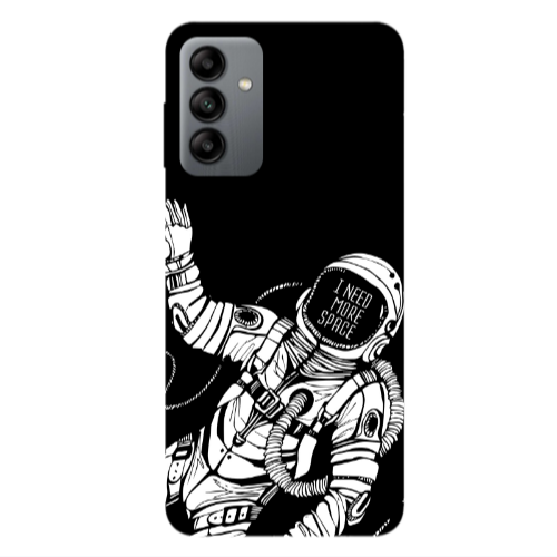 Samsung A04S I need more space Transparent Silicone TPU Θήκη