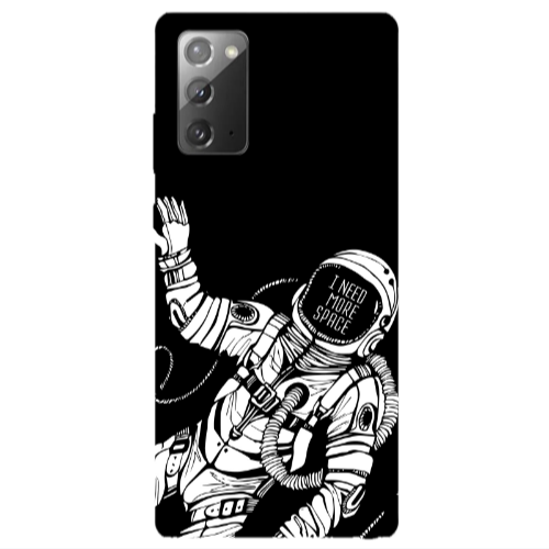 Samsung Note 20 I need more space Transparent Silicone TPU Θήκη