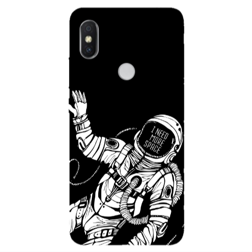 Xiaomi Redmi S2 I need more space Transparent Silicone TPU Θήκη