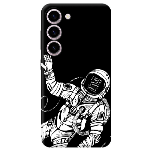 Samsung S23 I need more space Transparent Silicone TPU Θήκη