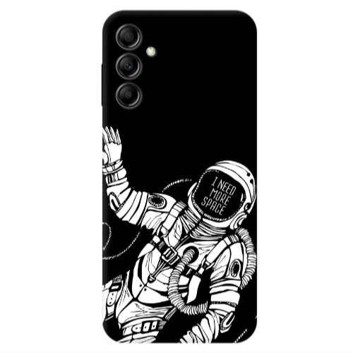 Samsung A14 5G I need more space Transparent Silicone TPU Θήκη