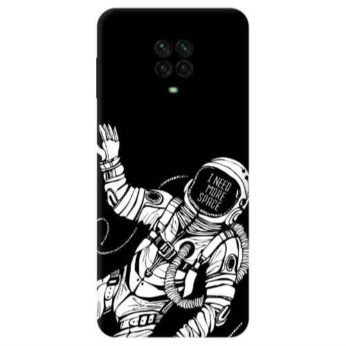 Xiaomi Redmi Note 9S I need more space Transparent Silicone TPU Θήκη