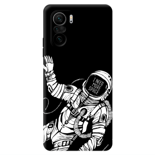 Xiaomi Poco F3 I need more space Transparent Silicone TPU Θήκη