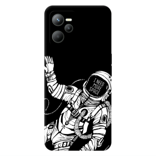 Realme C35 I need more space Transparent Silicone TPU Θήκη