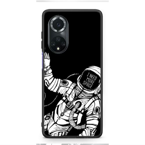 Huawei Nova 9 I need more space Black Glossy Θήκη