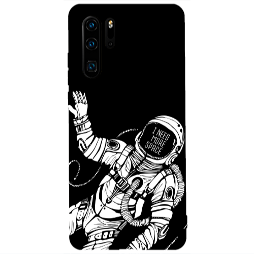 Huawei P30 Pro I need more space Transparent Silicone TPU Θήκη