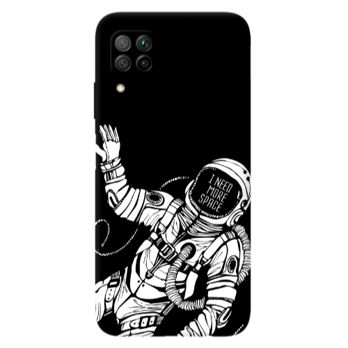 Huawei P40 Lite I need more space Transparent Silicone TPU Θήκη