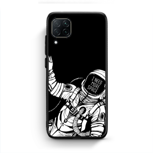 Huawei P40 Lite I need more space Black Glossy Θήκη