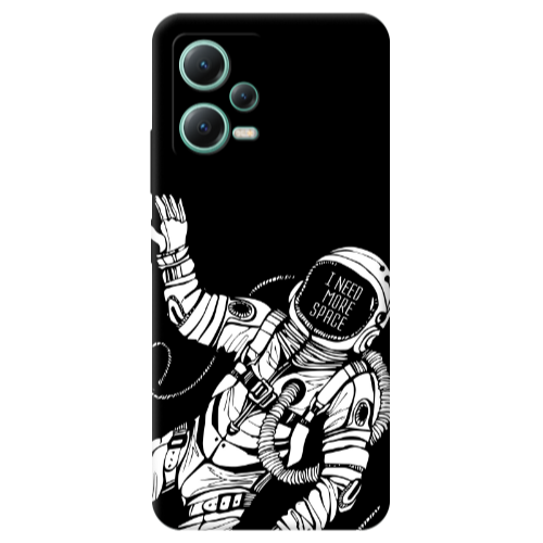 Xiaomi Redmi Note 12 Pro Plus 5G I need more space Transparent Silicone TPU Θήκη