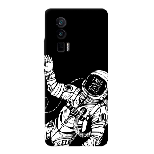 Xiaomi Poco F5 Pro I need more space Transparent Silicone TPU Θήκη