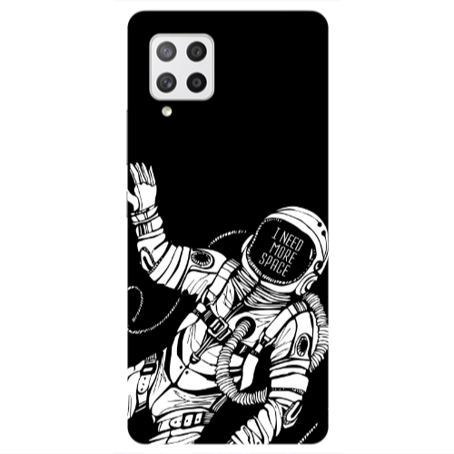 Samsung A42 5G I need more space Transparent Silicone TPU Θήκη