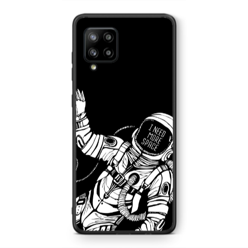 Samsung A42 5G I need more space Black Glossy Θήκη