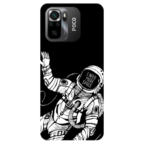 Xiaomi Poco M5 s I need more space Transparent Silicone TPU Θήκη