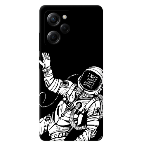 Xiaomi Poco X5 Pro I need more space Transparent Silicone TPU Θήκη