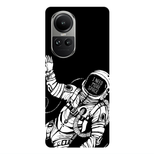Oppo Reno10 5G I need more space Transparent Silicone TPU Θήκη