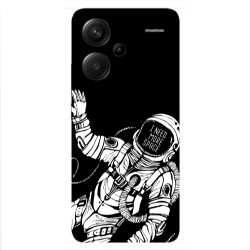 Xiaomi Redmi Note 13 Pro+ 5G  I need more space Transparent Silicone TPU Θήκη