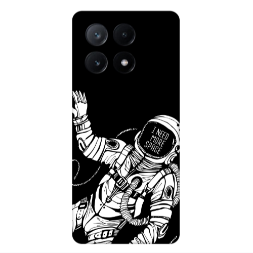 Xiaomi Poco X6Pro 5G I need more space Transparent Silicone TPU Θήκη