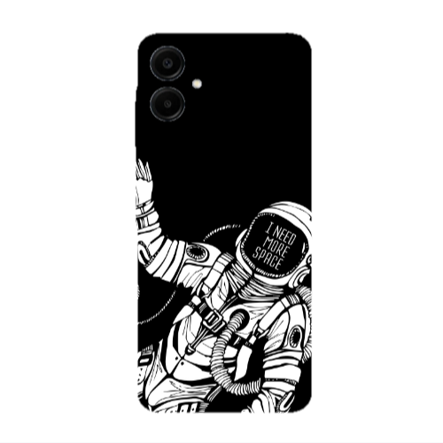 Samsung A06 I need more space Transparent Silicone TPU Θήκη