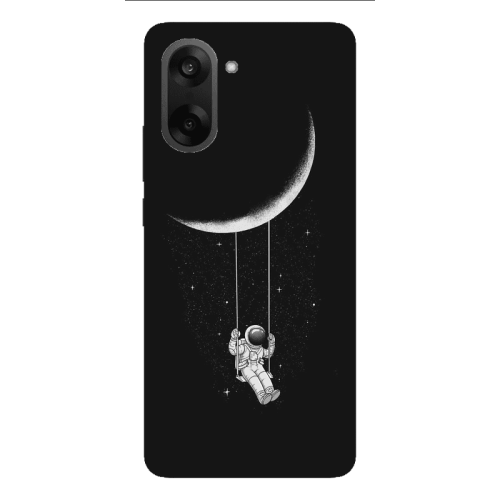 Oneplus Nord CE 5 Swing on the moon Transparent Silicone TPU Θήκη