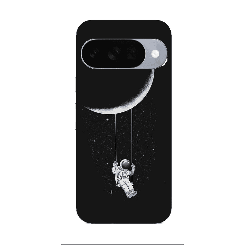 Google Pixel 10 Swing on the moon Transparent Silicone TPU Θήκη