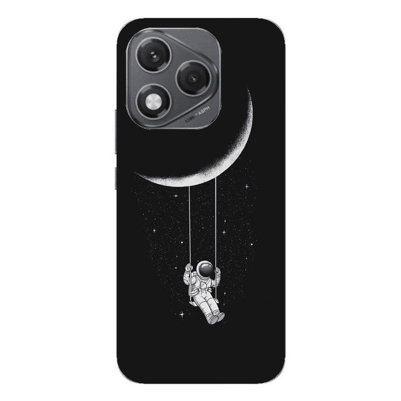 Honor 400 Lite Swing on the moon Transparent Silicone TPU Θήκη