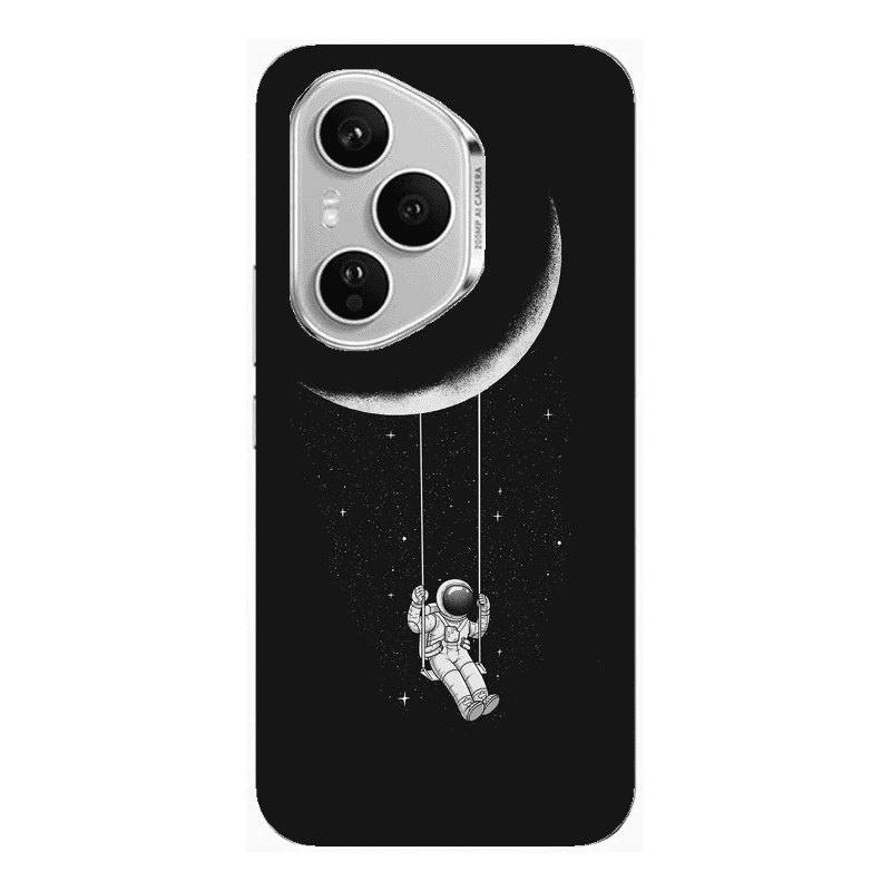 Honor Magic 400 Pro Swing on the moon Transparent Silicone TPU Θήκη