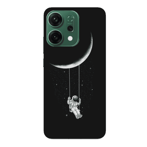 Oppo RENO 14 Swing on the moon Transparent Silicone TPU Θήκη