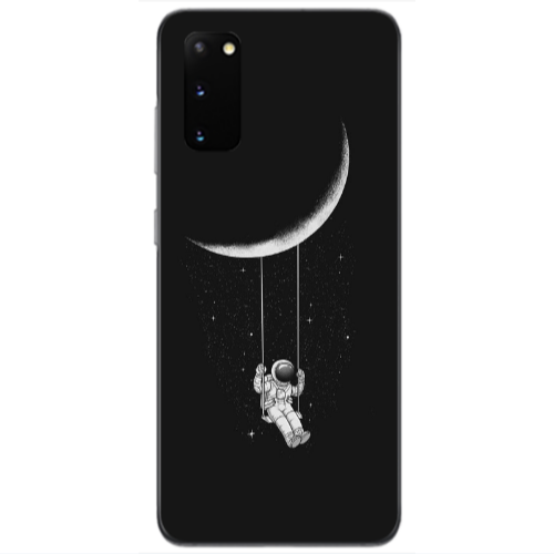 Samsung S20 Swing on the moon Transparent Silicone TPU Θήκη
