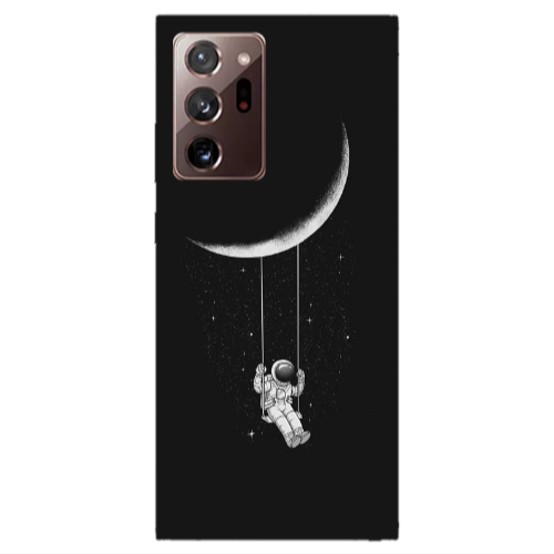 Samsung Note 20 Ultra Swing on the moon Transparent Silicone TPU Θήκη