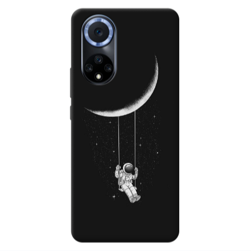 Huawei Nova 9 Swing on the moon Transparent Silicone TPU Θήκη