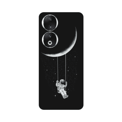 Honor 90 5G Swing on the moon Transparent Silicone TPU Θήκη