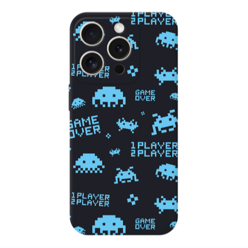 Apple Iphone 16 Pro Game over Transparent Silicone TPU Θήκη